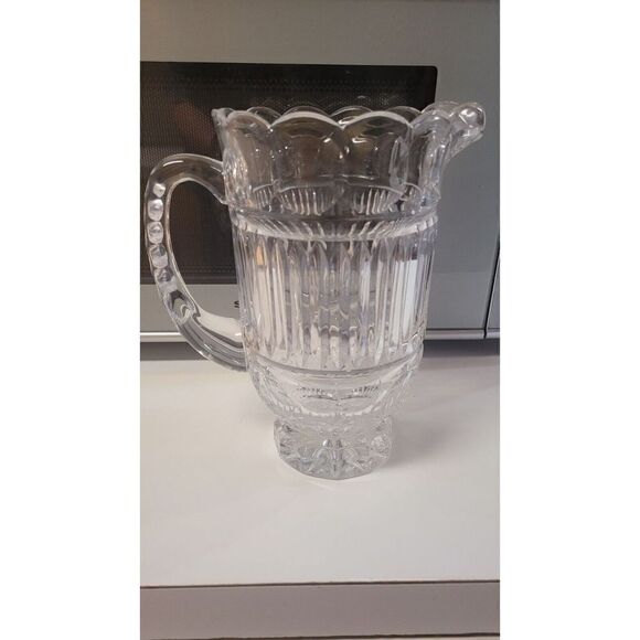 FIFTH AVENUE 24% FULL LEAD CRYSTAL BRACELET 44OZ. PITCHER MADE IN POLAND - Picture 5 of 6